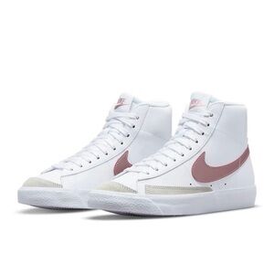 Nike Blazer Mid ‘77 White Pink Glaze Youth Size 6.5Y